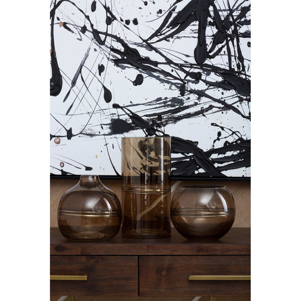 Luxe Bottle Vase - Amber Premier 8