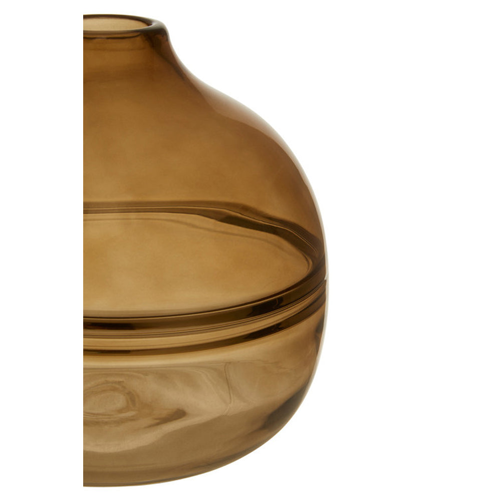  Premier-Olivia's Luxe Collection - Amber Bottle Vase-Amber 229 