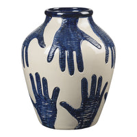 Broste Copenhagen Mime Ceramic Vase in Rainy Day