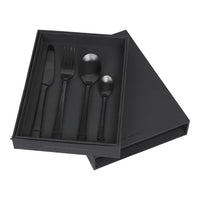 Broste Copenhagen Hune Cutlery Set in Black