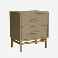 Andrew Martin Hesta Bedside Table Cream