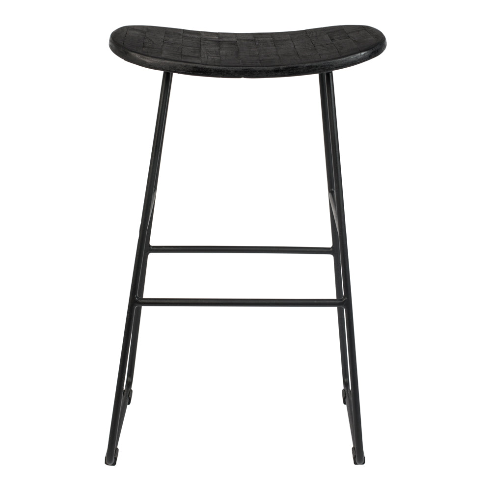 Olivia's Nordic Living Collection - Tait Counter Stool in Black