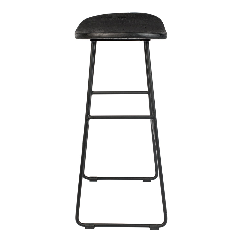 Olivia's Nordic Living Collection - Tait Counter Stool in Black