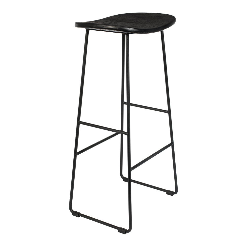 Olivia's Nordic Living Collection - Tait Bar Stool in Black