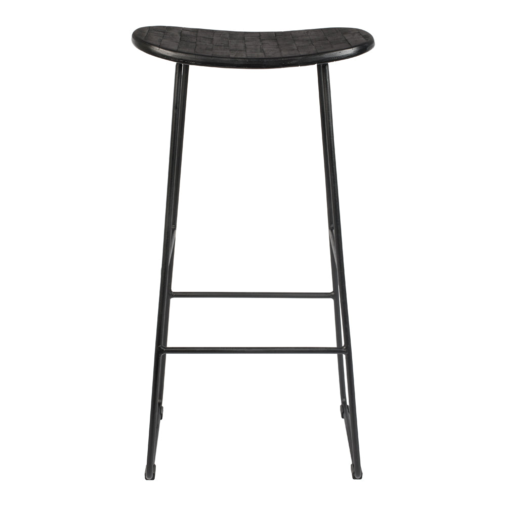 Olivia's Nordic Living Collection - Tait Bar Stool in Black