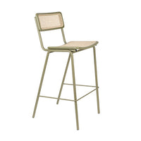 Zuiver Set of 2 Jort Bar Stools Green