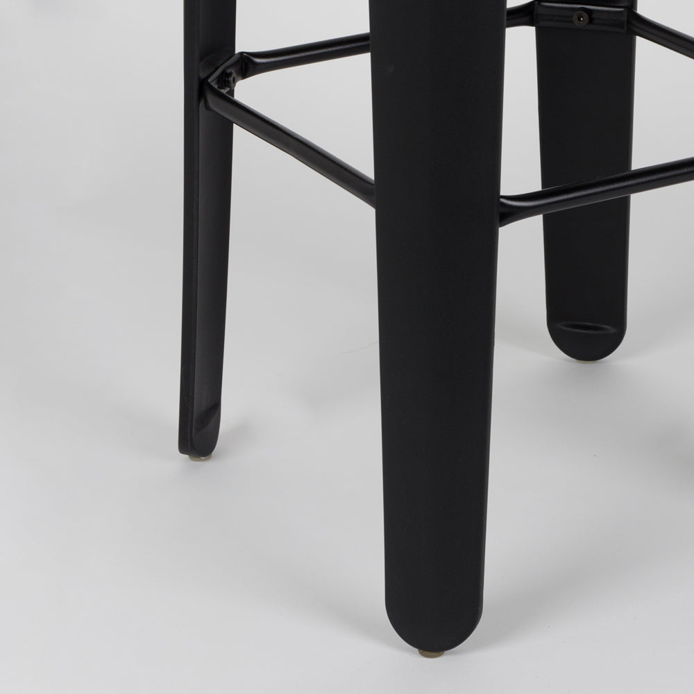 Olivia's Nordic Living Collection - Vena Bar Stool in Black