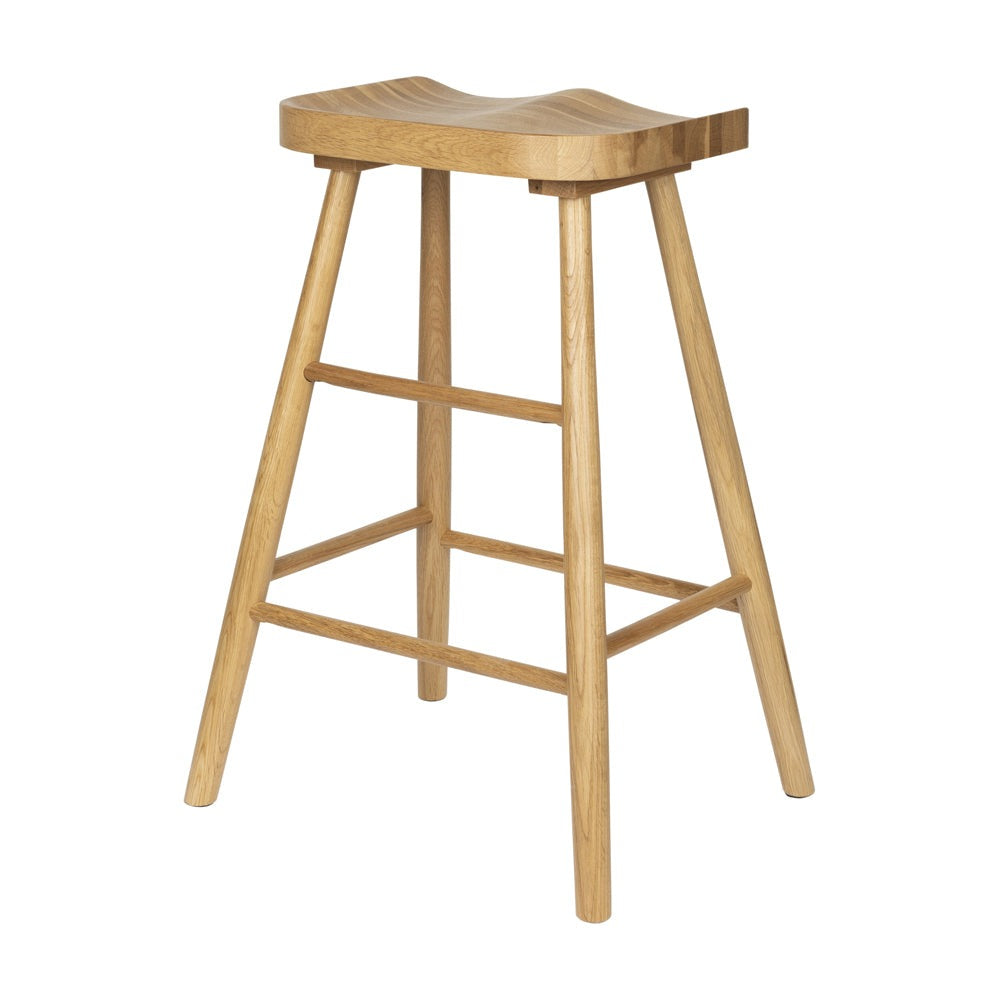 Olivia's Nordic Living Collection Wander Counter Stool in Natural