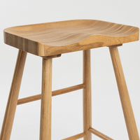 Olivia's Nordic Living Collection Wander Counter Stool in Natural