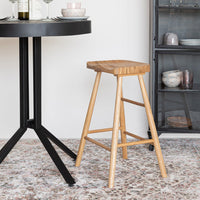 Olivia's Nordic Living Collection Wander Counter Stool in Natural