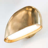 Hudson Valley Lighting Diggs Led Wall Sconce Aged Brass