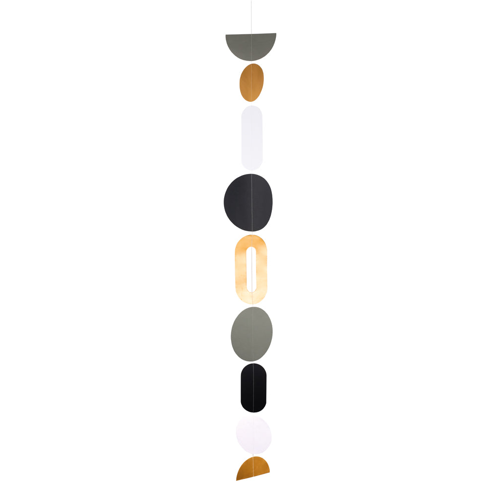  Rader-Oval & Circle Chain Garland-Multicoloured 229 