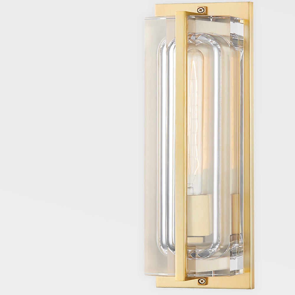 Hawkins Wall Sconce - Aged Brass Hudson Valley Lighting 2