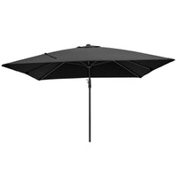 Olivia's Audrey Glow Challenger T2 3m Square Anthracite Parasol