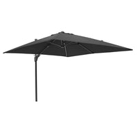 Olivia's Audrey Glow Challenger T2 3m Square Anthracite Parasol