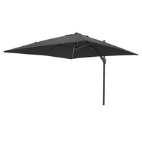 Olivia's Audrey Glow Challenger T2 3m Square Anthracite Parasol