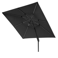 Olivia's Audrey Glow Challenger T2 3m Square Anthracite Parasol