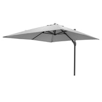 Olivia's Audrey Glow Challenger T2 3m Square Luna Grey Parasol