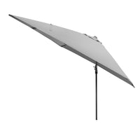 Olivia's Audrey Glow Challenger T2 3m Square Luna Grey Parasol