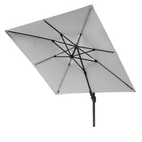 Olivia's Audrey Glow Challenger T2 3m Square Luna Grey Parasol