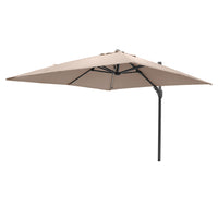 Olivia's Audrey Glow Challenger T2 3m Square Taupe Parasol