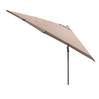 Olivia's Audrey Glow Challenger T2 3m Square Taupe Parasol