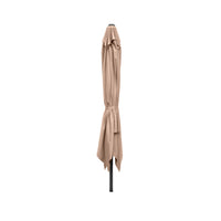 Olivia's Audrey Glow Challenger T2 3m Square Taupe Parasol