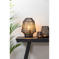 Light & Living Vitora Table Lamp Matt Black