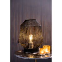 Light & Living Vitora Table Lamp Matt Black