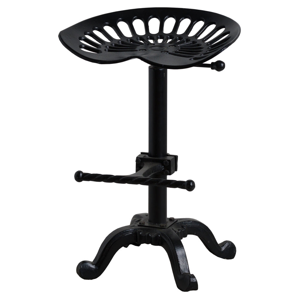 Hill Interiors Adjustable Industrial Stool