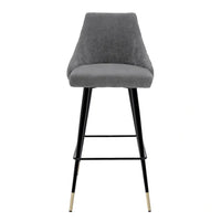 Eichholtz Cedro Bar Stool in Clarck Grey