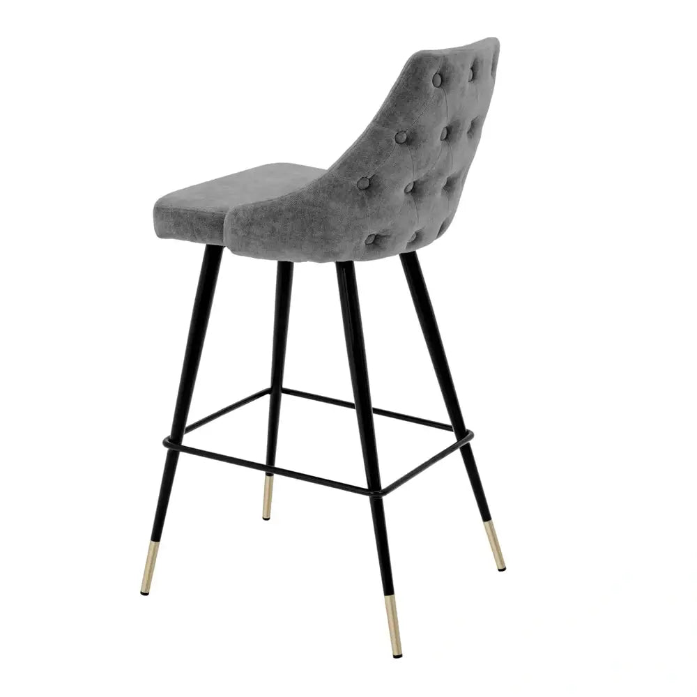 Cedro Bar Stool - Clarck Grey Eichholtz 4