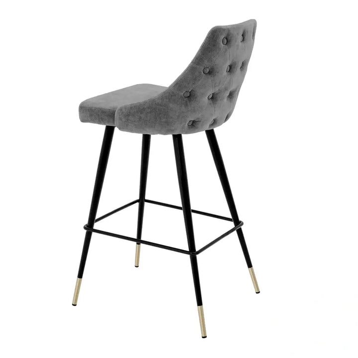 Cedro Bar Stool - Clarck Grey Eichholtz 4