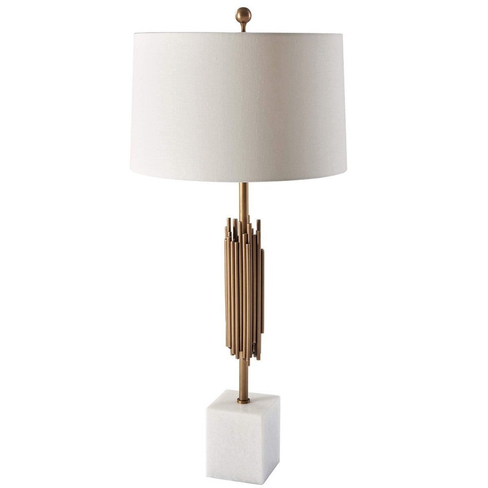 Zayden Marble Table Lamp Theodore Alexander 1