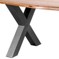 Hill Interiors Live Edge Large Dining Table