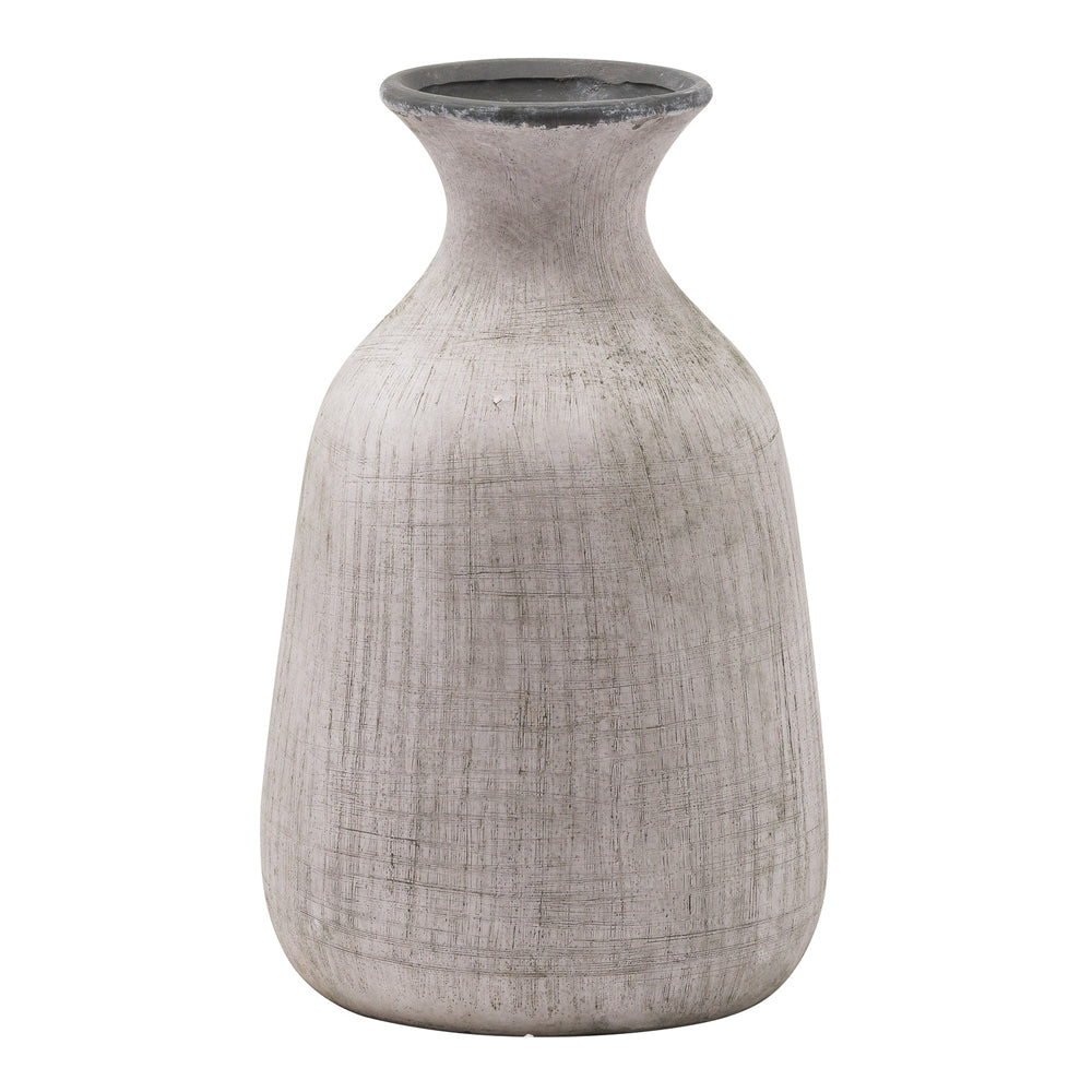 Hill Interiors Bloomville Ople Vase in Stone