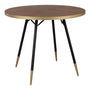 Olivia's Nordic Living Collection - Daven Round Dining Table in Brown