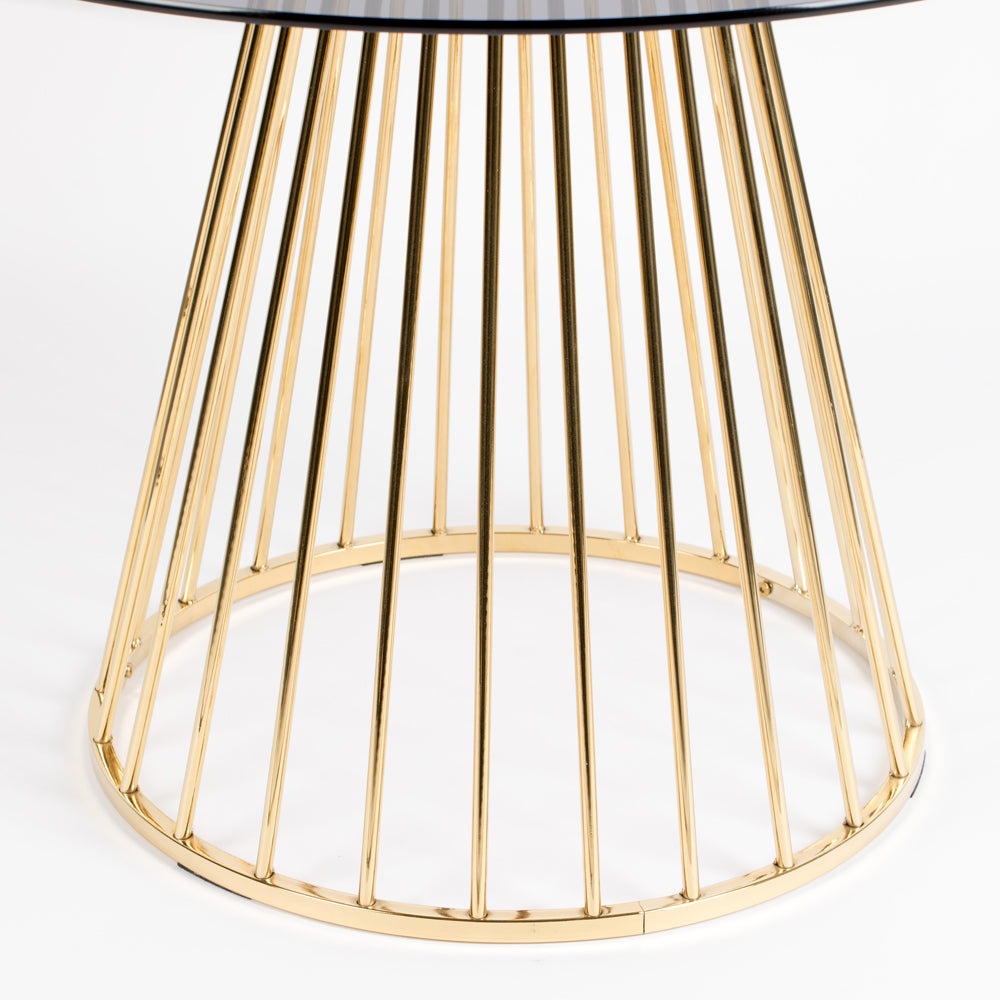 Olivia's Nordic Living Collection - Fokus Dining Table in Gold