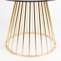 Olivia's Nordic Living Collection - Fokus Dining Table in Gold