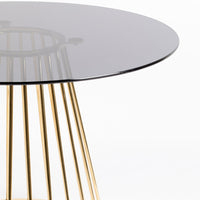 Olivia's Nordic Living Collection - Fokus Dining Table in Gold