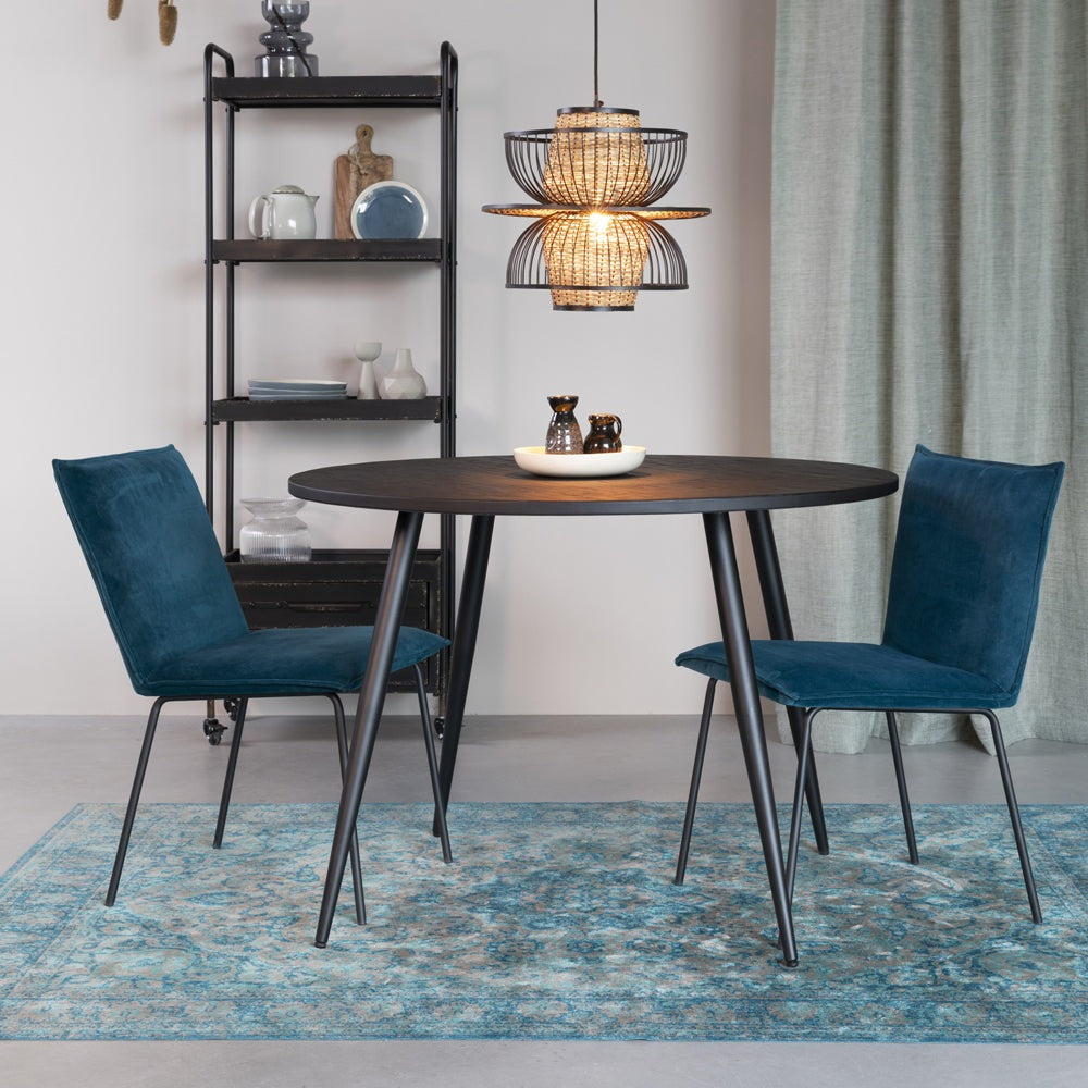 Olivia's Nordic Living Collection - Joran Dining Table in Black