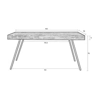 Olivia's Nordic Living Collection - Sverre Dining Table in Black