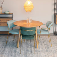 Olivia's Nordic Living Collection - Floris Dining Table in Natural