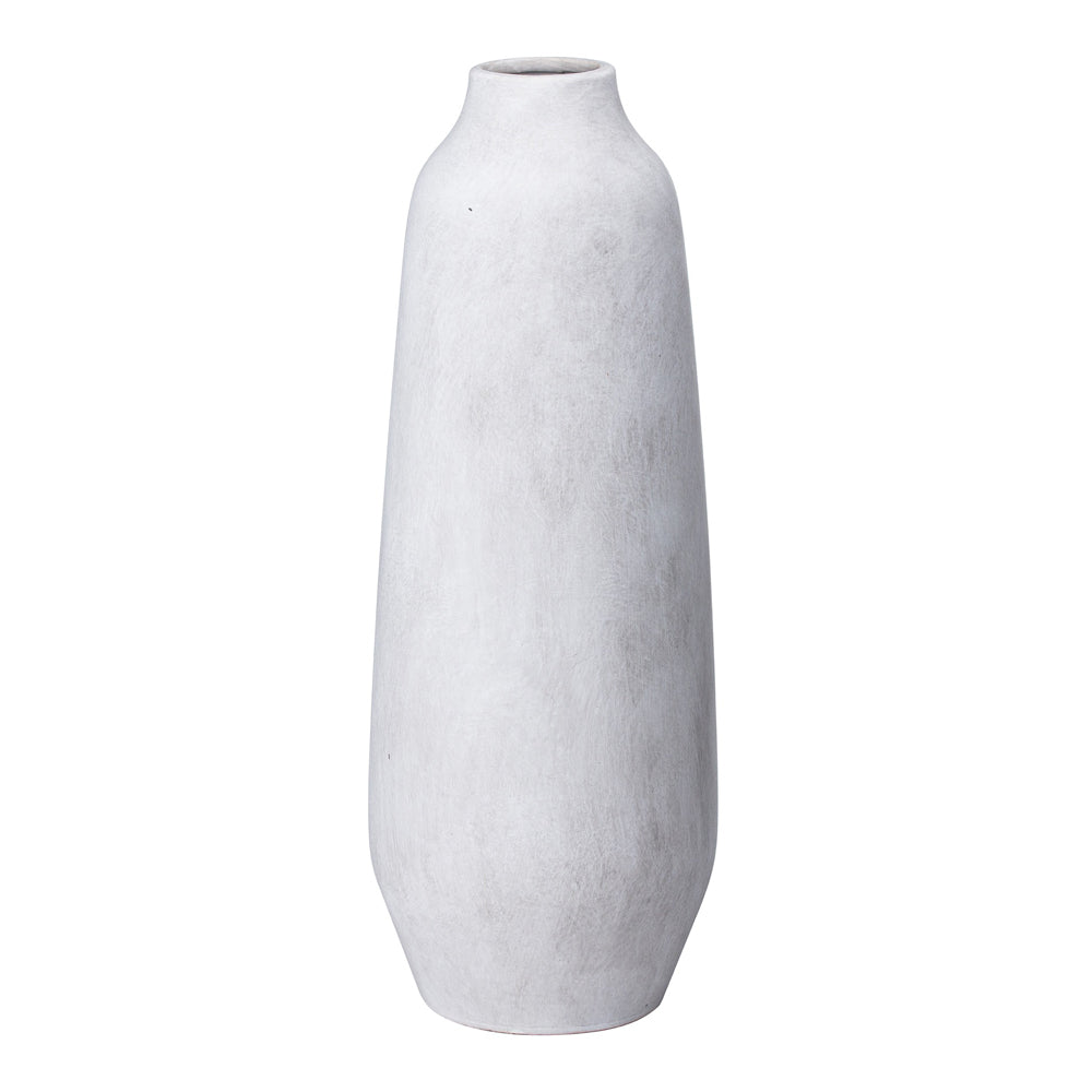 Hill Darcy Ople Large Tall Vase in Stone