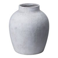 Hill Darcy Vase in Stone