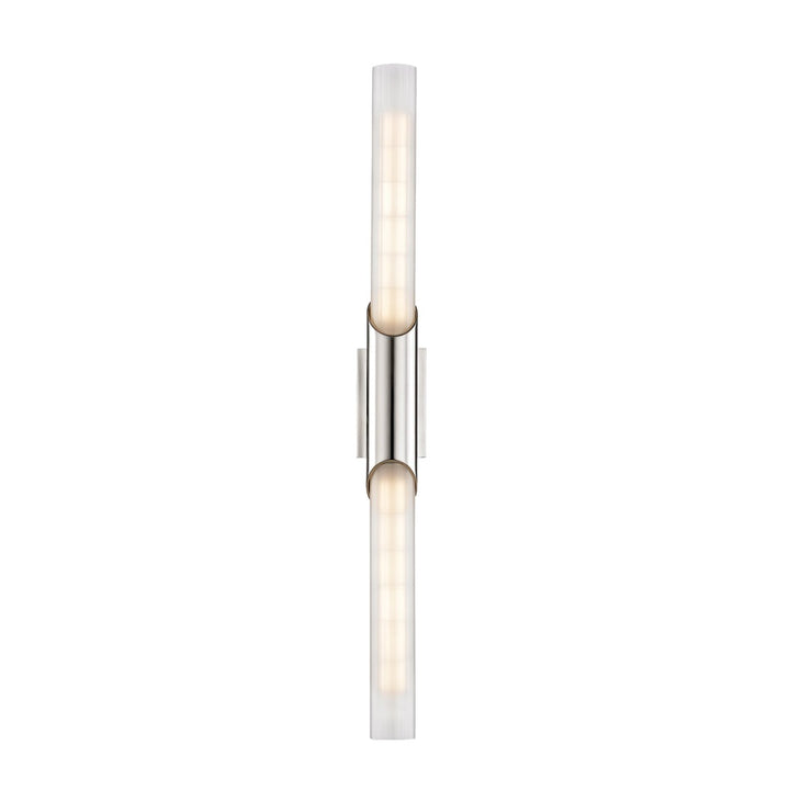 Pylon 2 Light Wall Sconce - Polished Nickel Hudson Valley Lighting 1