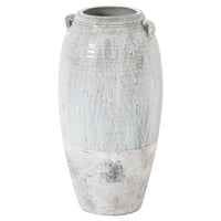 Hill Interiors Large Ceramic Dipped Amphora Vase