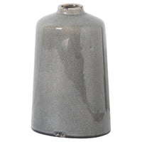 Hill Interiors Garda Glazed Liv Vase in Grey