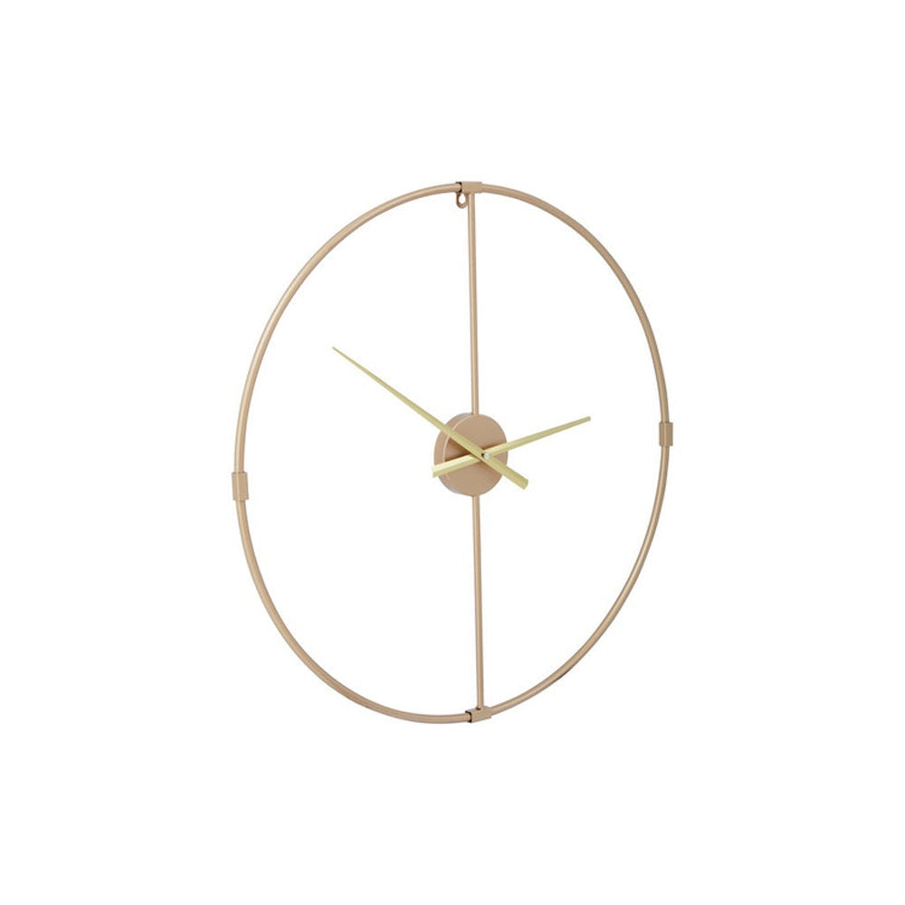 Olivia's Boutique Hotel Collection - Gold Round Wall Clock