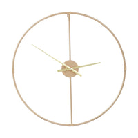 Olivia's Boutique Hotel Collection - Gold Round Wall Clock